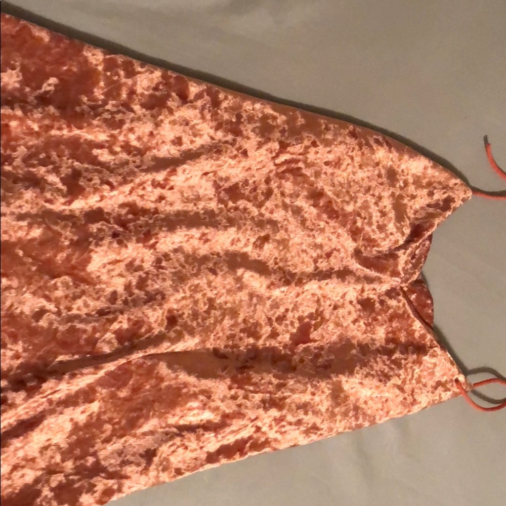 Velvet halter dress